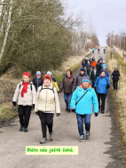Výlet ze Suché do Řehlovic , únor 2025.