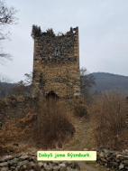 Výlet Dlouhá Louka - Rýzmburk březen 2025